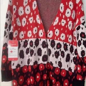 Cabi upbeat cardigan small nwt